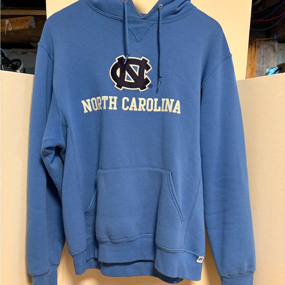 Russell Athletic North Carolina Light Blue Pullover Hoodie